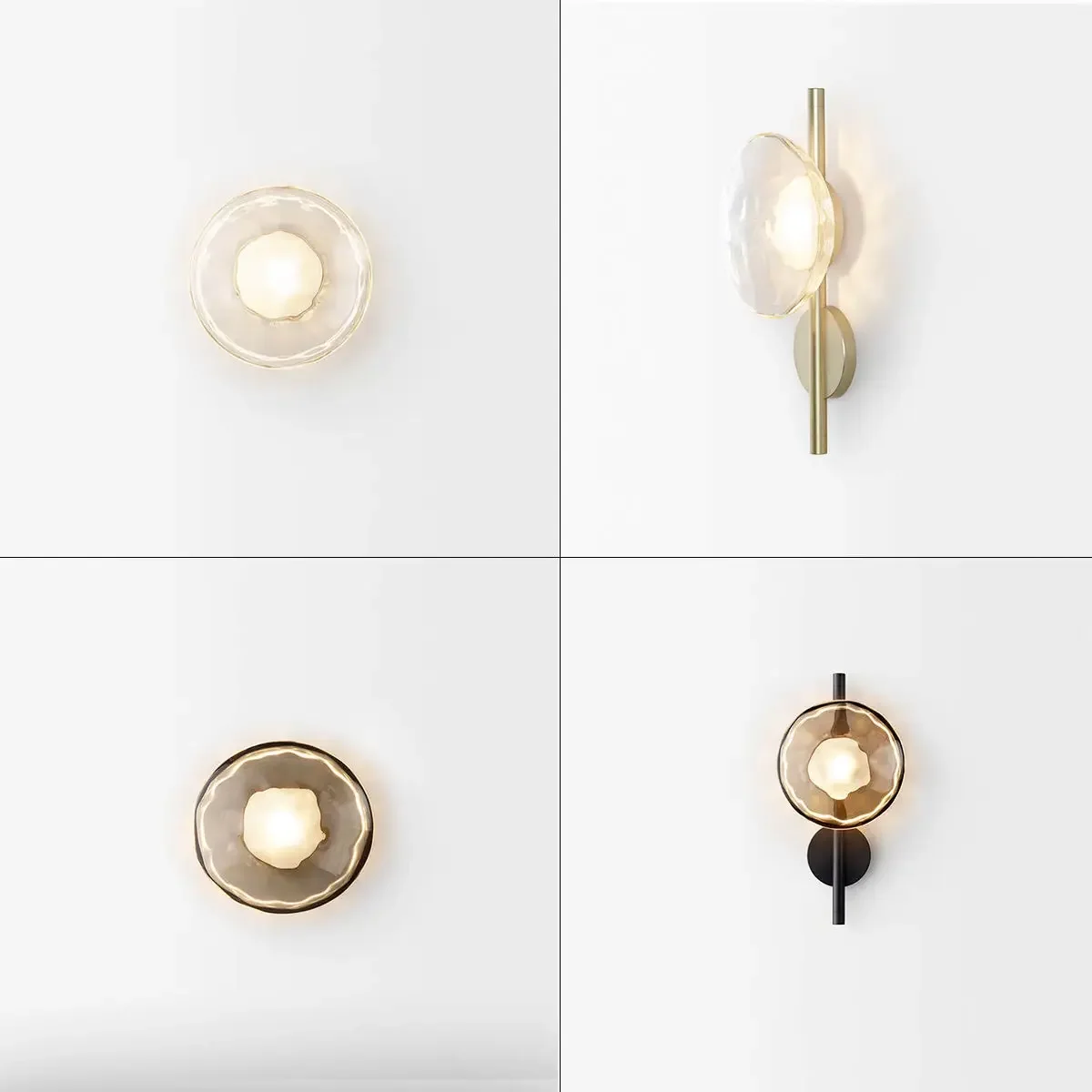 Moderne LED Wandleuchte für Wohnzimmer Hintergrund Glas Wandleuchte Hause Treppe Gang Korridor Beleuchtung Nachttisch Wandleuchte