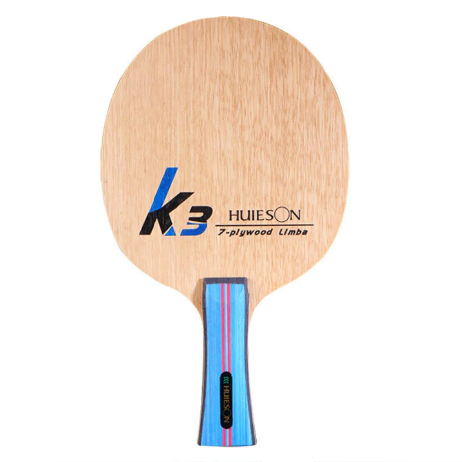 Huieson Tischtennisschläger K3, 2-lagige Limba 5-lagige Ayous Holz-Ping-Pong-Klinge für den DIY-Tischtennisschläger Image