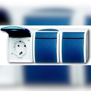 Busch-Jaeger Steckdose 2300/3 EBW-53 2CKA002084A0721 Image
