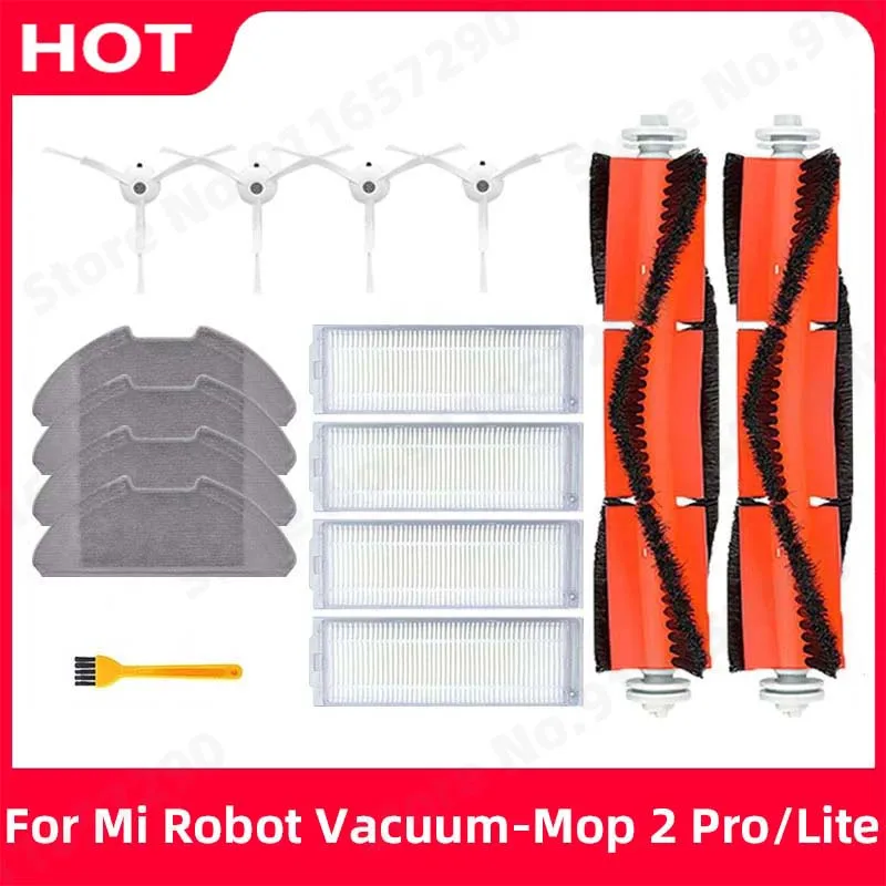 Filtro per Xiaomi Mi Robot Vacuum-Mop 2 Pro Lite muslimate MJSTL Mop Cloth spazzola laterale principale Pares Mijia accessori per aspirapolvere