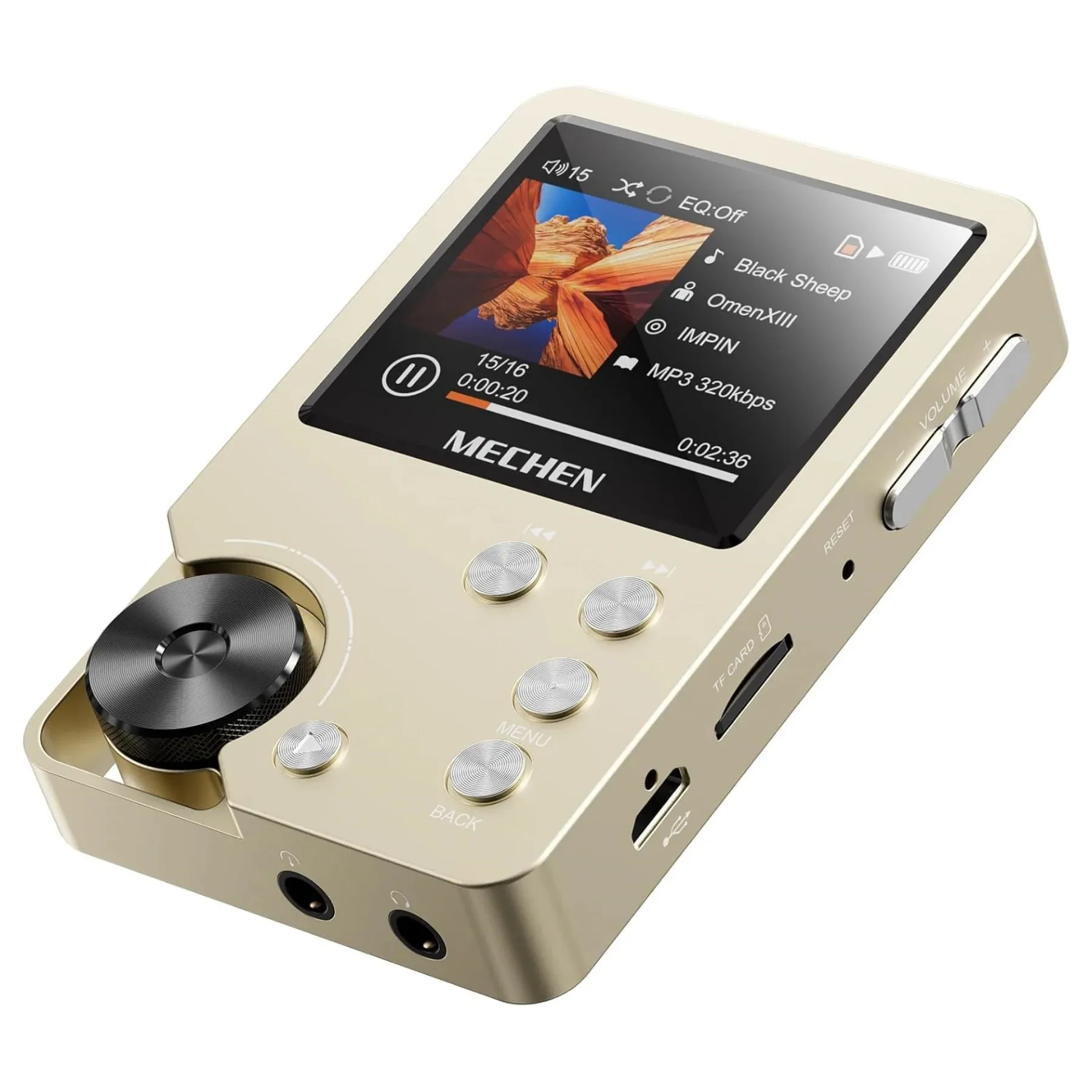 Hochwertiger verlustfreier MP3-Player/MECHEN-M30/HiFi/mit 64GB Speicherkarte, unterstützt bis zu 256GB. Image