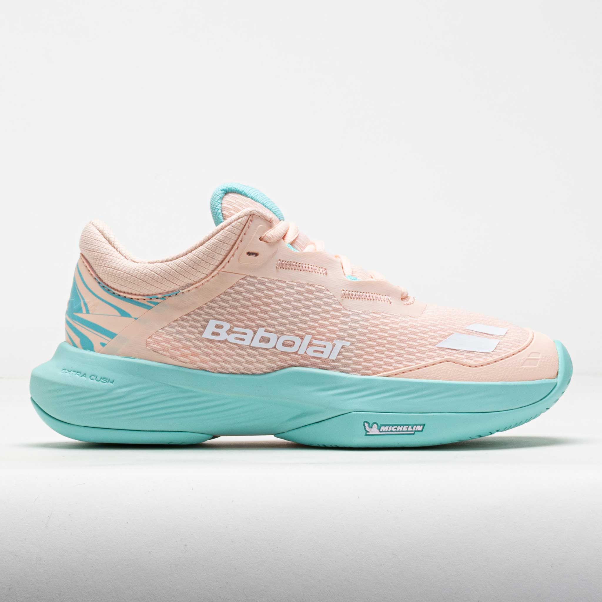 Babolat SFX 4 Women's Tennis Shoes Peach/Blue