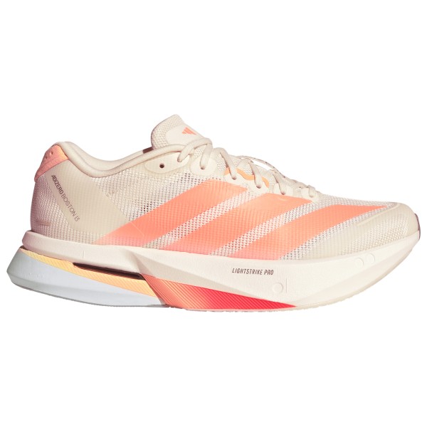 adidas - Women's Adizero Boston 13 - Runningschuhe 43 1/3 | EU 43 weiß/orange