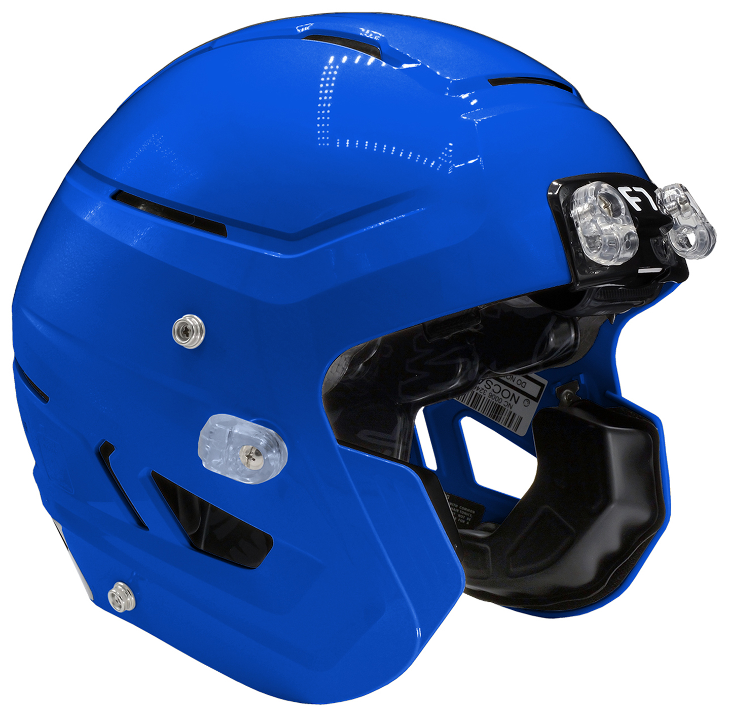 Schutt F7 AiR Youth Football Helmet Shell Royal