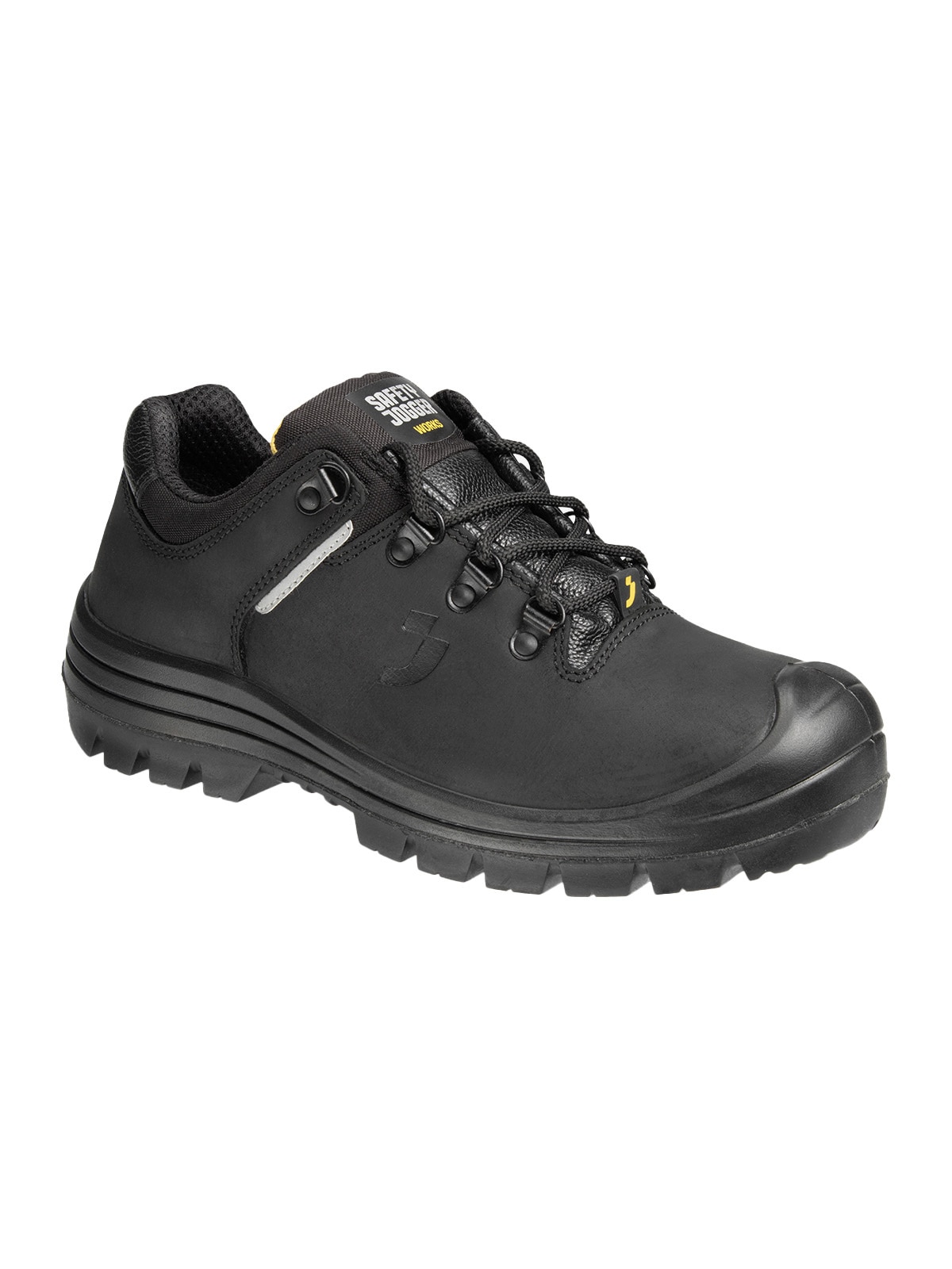 Sicherheitsschuh SAFETY JOGGER WORKS "Vesuvio Low" Gr. 42, schwarz, 42, Obermaterial: 100% Synthetik synthetic., Schuhe Image