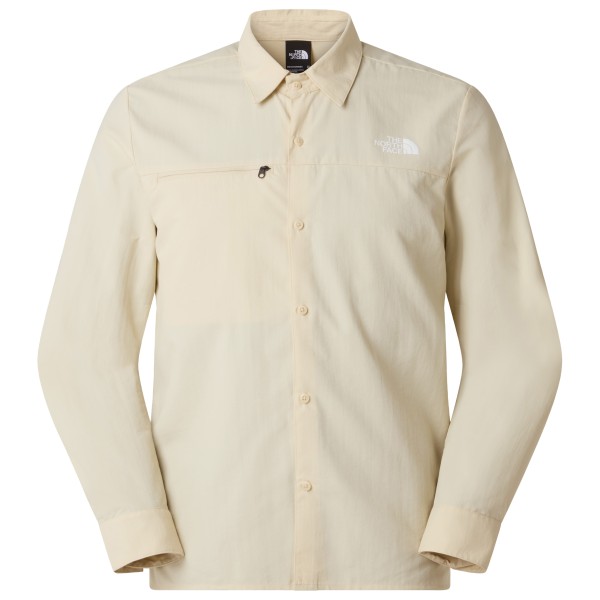 The North Face - Packable Long Sleeve Shirt - Hemd Gr XL beige