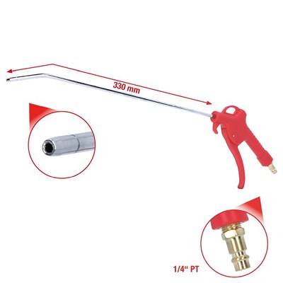 Ks Tools Universal-Druckluft-Ausblaspistole, 330mm [Hersteller-Nr. 515.1903] Image