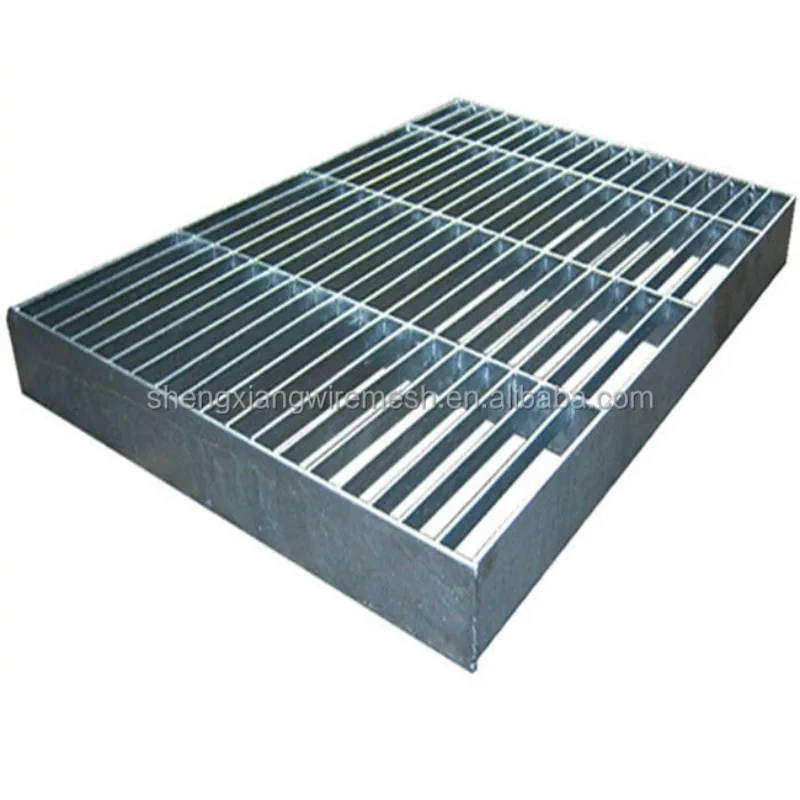 Gegalvanisiertes Stahlgitter aus Metall / Aluminiumgitter / Edelstahlgitter, Gehwegplattform, Treppenstufen, Grabenabdeckung Image