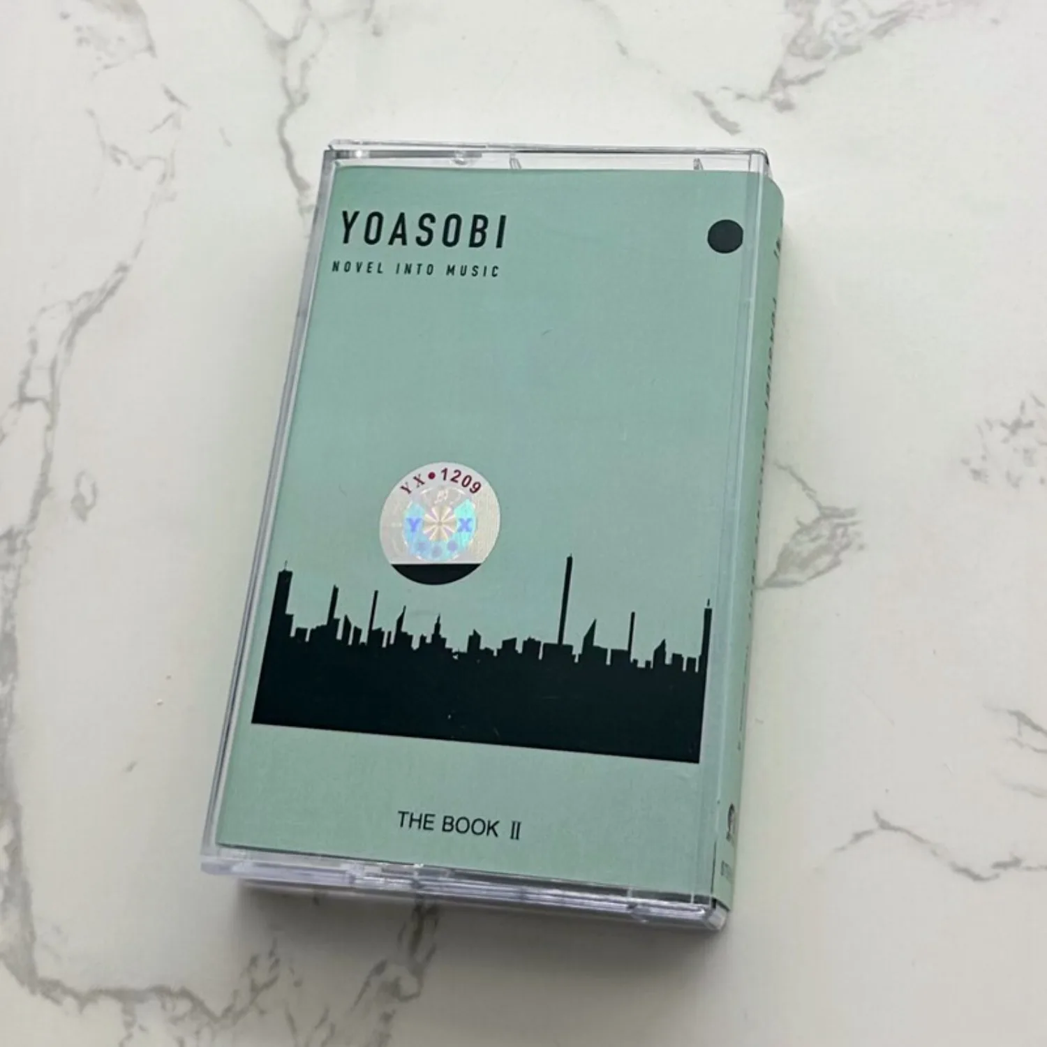 YOASOBI THE BOOK Ⅱ J-Pop Electropop Roman-inspirierte Audiokassette Retro Analog-Sound Sammlerstück für Fans Wohndekoration