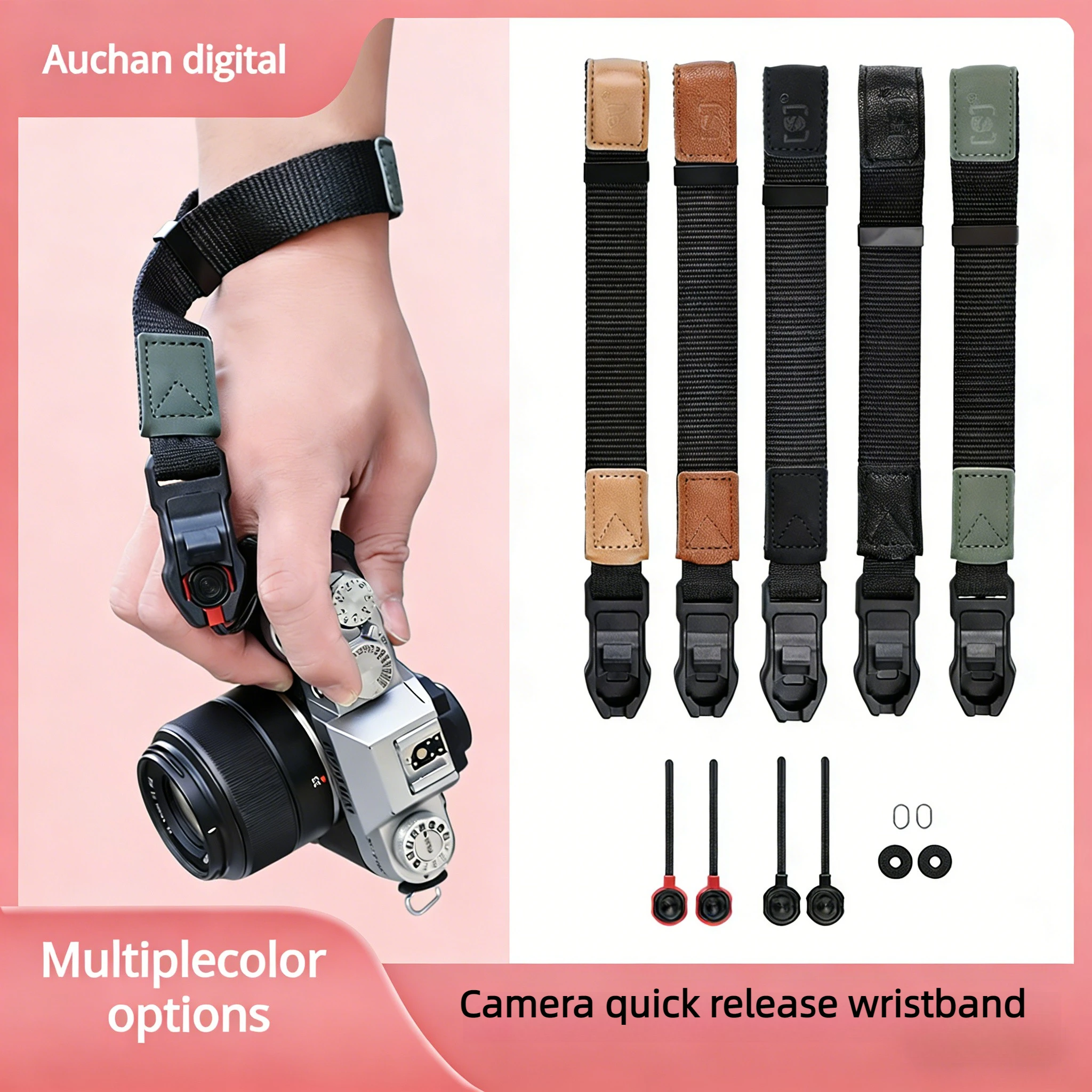Kamera-Handschlaufe Geeignet für Sony Canon Fuji Panasonic Leica Magnetisches Armband Kompatibel mit PD-Zubehör Image