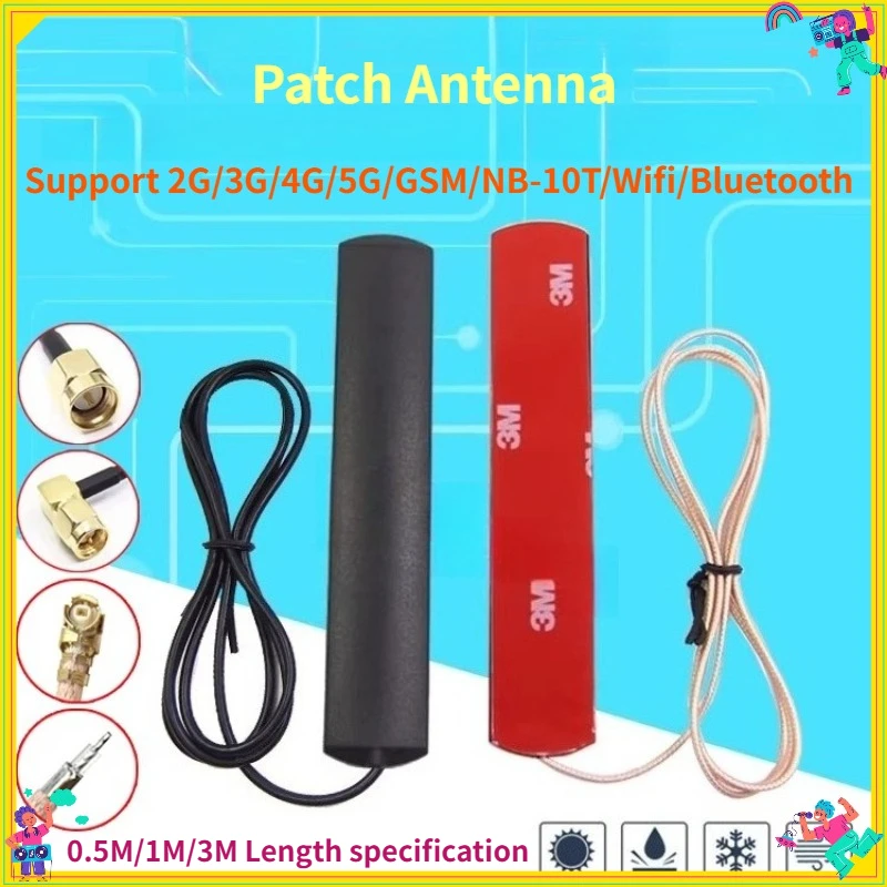 1PCS Alle Netcom High Gain Dual Band 2,4G LTE 4G 3G 2G GSM GPRS NB IoT Patch Antenne für Fahrzeug Montieren Image