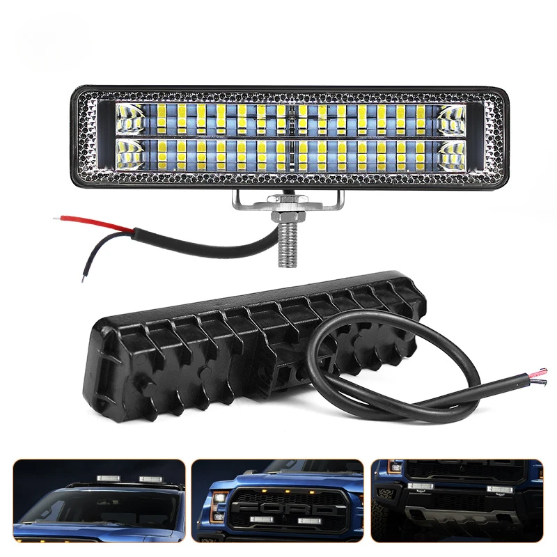 Led Auto Arbeit Lampe Geländewagen Modifikation Scheinwerfer Motorrad Licht 84W Scheinwerfer Ein-Förmigen Hilfs Licht Image