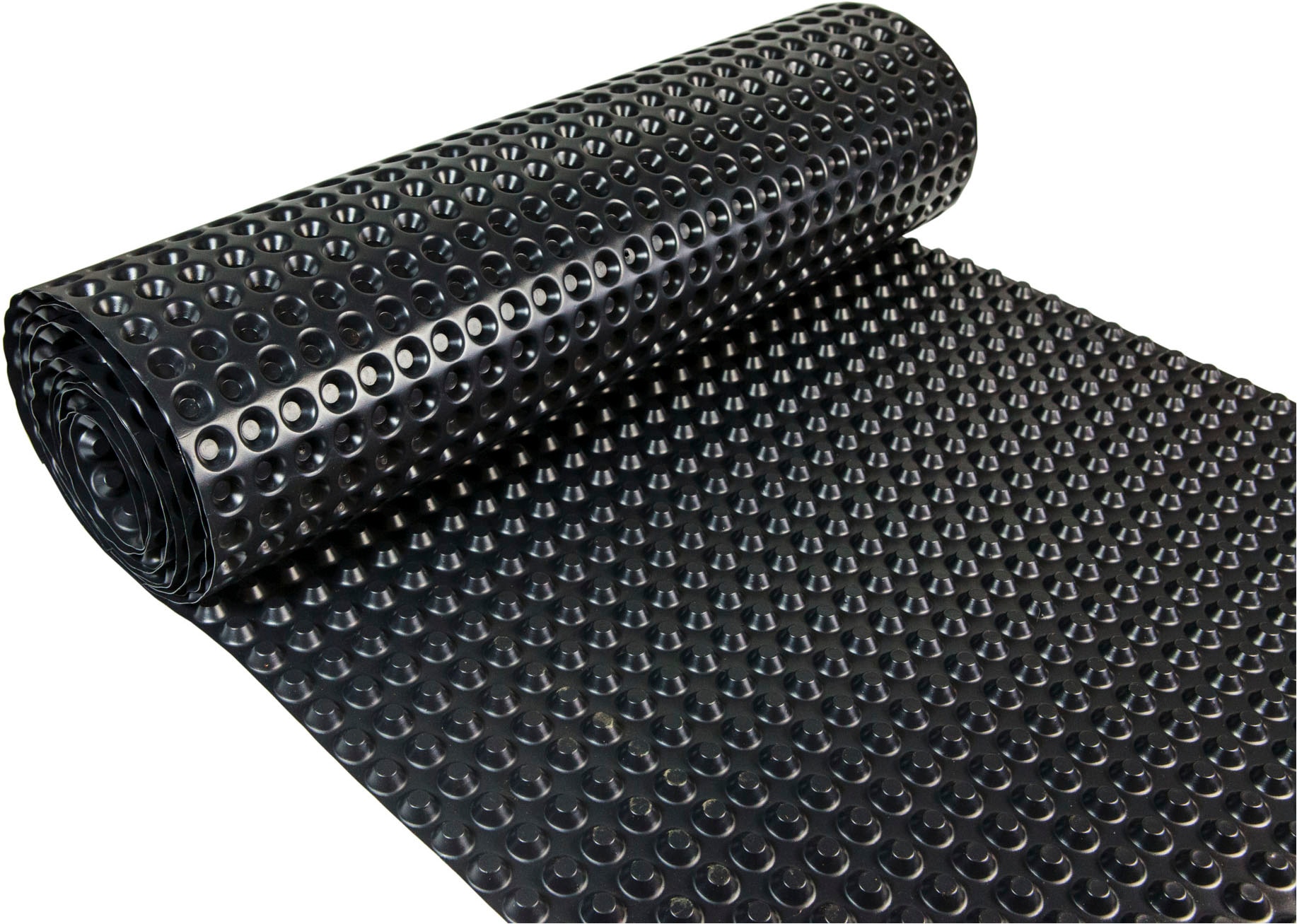 Hochbeet WINDHAGER "Noppenfolie reißfest und langlebig", schwarz, H:90cm T:650cm, HDPE (High Density Polyethylen), Pflanzgefäße, Abdeckung zuschneidbar, Hochbeet Plane 0,9 x 6,5 m Image