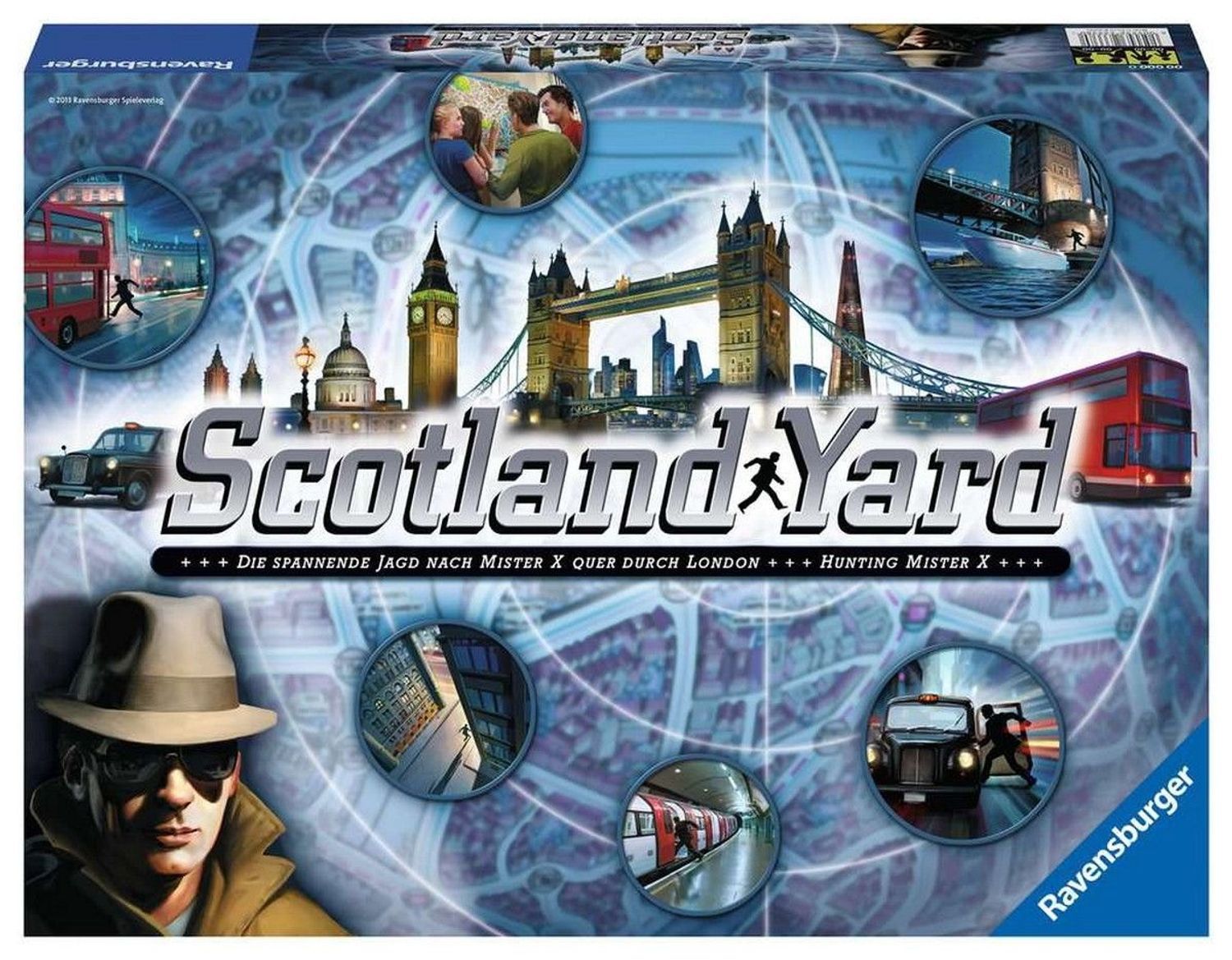 Ravensburger Scotland Yard, gioco da tavolo (Gioco dell'anno 1983) 1 S
