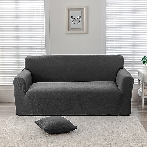 Wasserabweisender Waffelsofabezug für 1/2/3/4-Sitzer-Sofas im Wohnzimmer, elastischer Ecksofabezug für L-förmige Sofas Image
