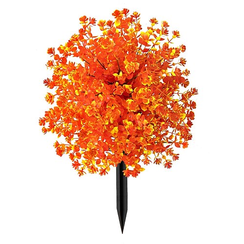 22 Zoll lange künstliche Blumenstecker für den Außenbereich, Kamelien-Gartenstecker in verschiedenen Farben Rasen, farbechtes, strapazierfähiges Plastik, Dekoration für jede Jahreszeit Image