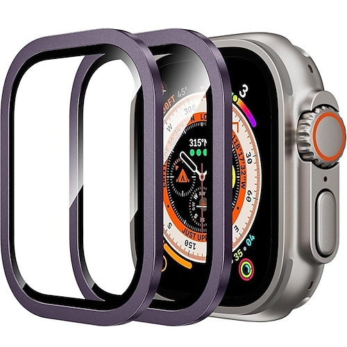 [4 Packung] Beobachten Displayschutzfolie Kompatibel mit Apple Watch Ultra 49mm Maximale Abdeckung Berührungsempfindlich HD klar Gehärtetes Glas Uhren Zubehör Image