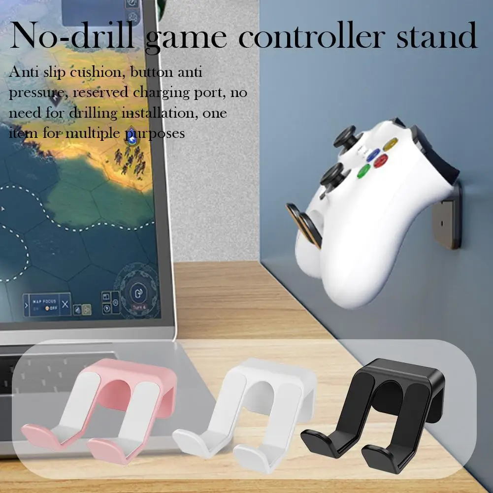 Gamepad-Halterung für Xbox-Controller, wandmontierter Headset-Halter, Kopfhörerhalter, Gamepad-Ständer für PS5, PS4 Zubehör Image