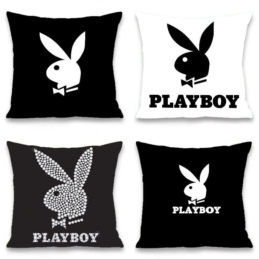 Luxus Marke P-playboy Kissen Fall Elegante Paar Hause Wohnzimmer Schlafzimmer Dekorative Rechteck Kissenbezug Sofa Kissen Abdeckung