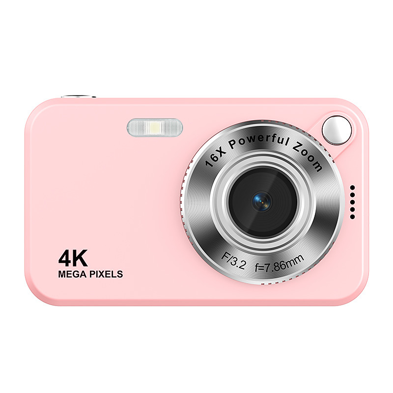 4K Digital Camera for Photography 64MP, Autofocus Vlogging Camera for YouTube, 16X Zoom Compact Camera for Students Beginners Teens, Portable Point and Shoot Camera with Flash Filters, Gift