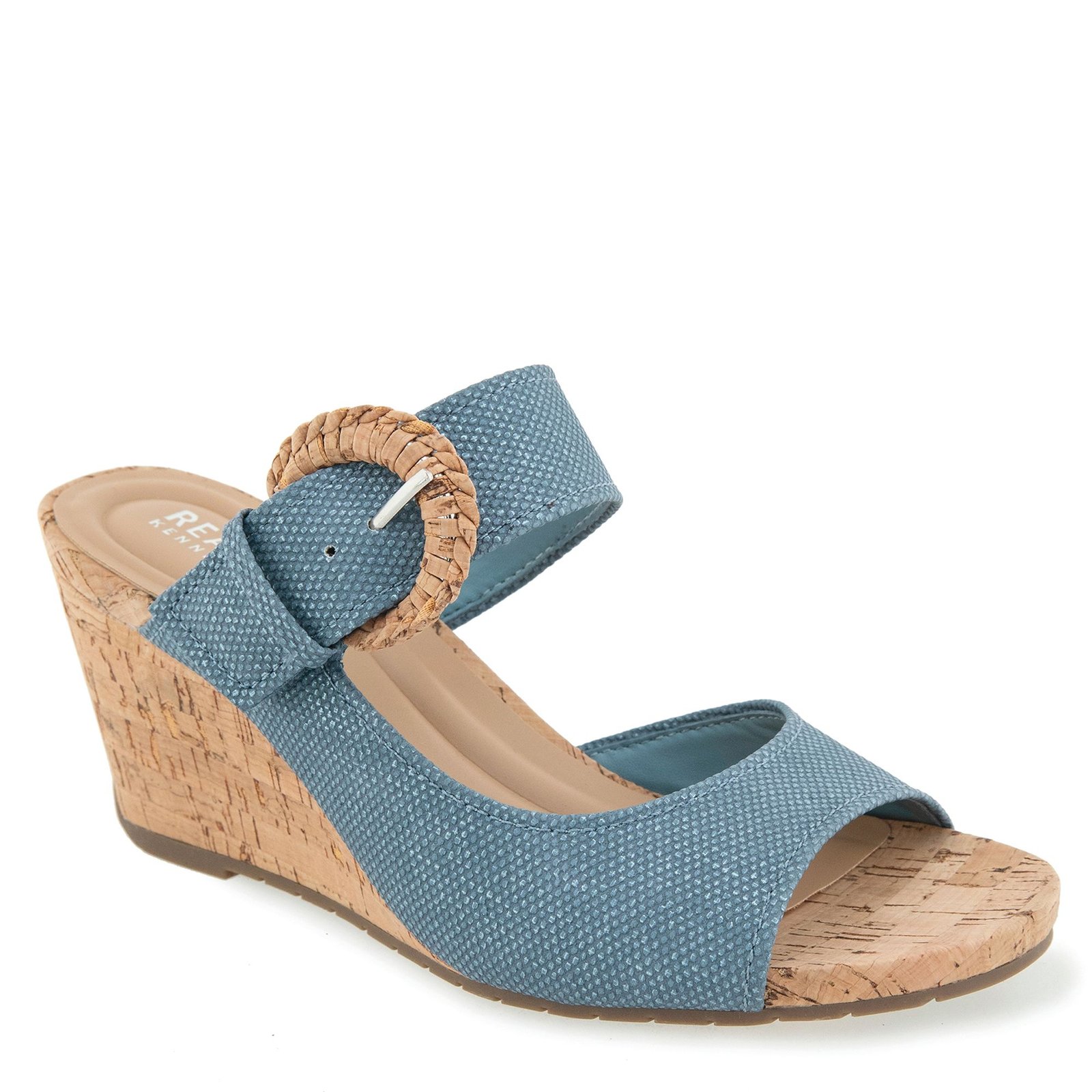Kenneth Cole Reaction Gibbs - Womens 11 Blue Sandal Medium