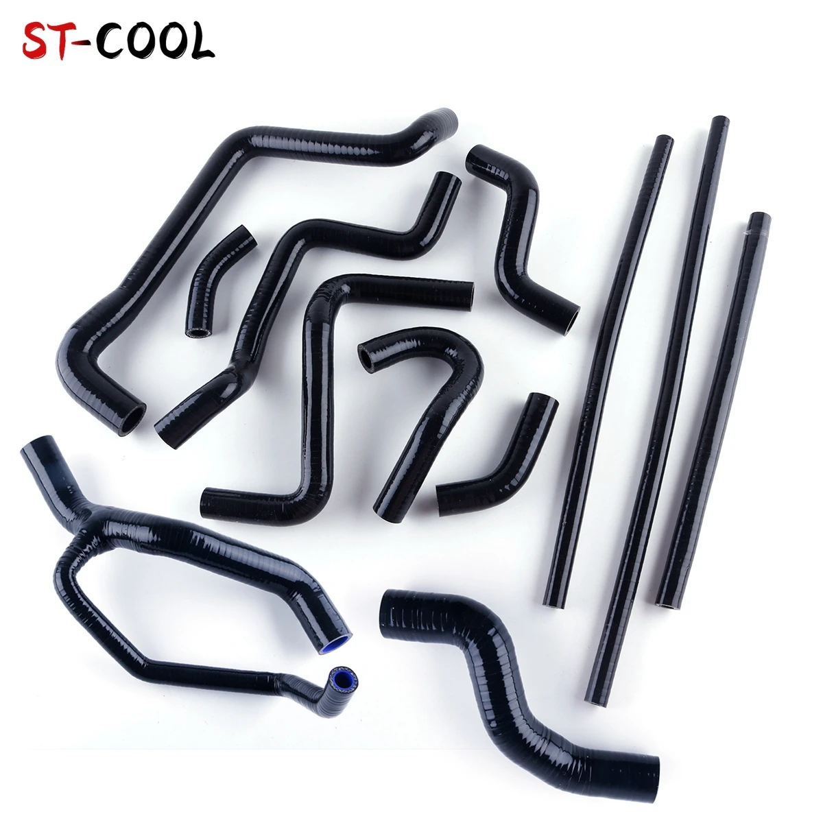 Kit Tubi in Silicone per Radiatore e Raffreddamento per Fiat Punto GT 1.4 Turbo GT1 1993 1994 1995, 12 Pezzi, 11 Colori