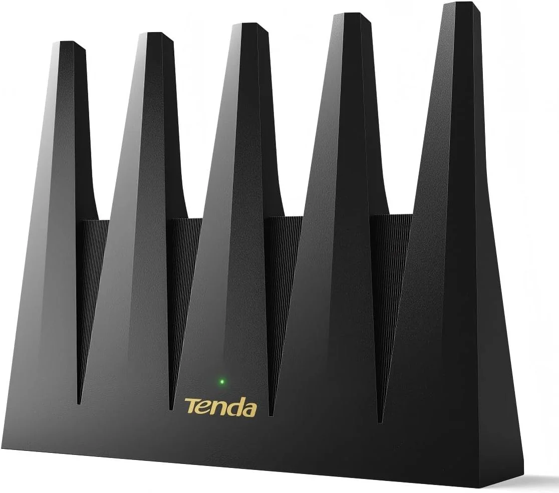 Routeur WiFi 7 Tenda BE7200 – Routeur WiFi haut débit double bande pour Internet sans fil avec 2 ports 2,5 G, processeur quadricœur, MLO et VPN