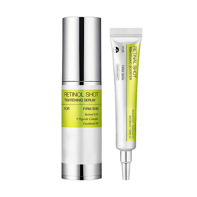 Koreanisches Retinol Shot Straffendes Gesichtsserum & Feuchtigkeitsspendende Augencreme, Gesichtshautstraffung und -lifting, Reduzierung Feiner Linien Image