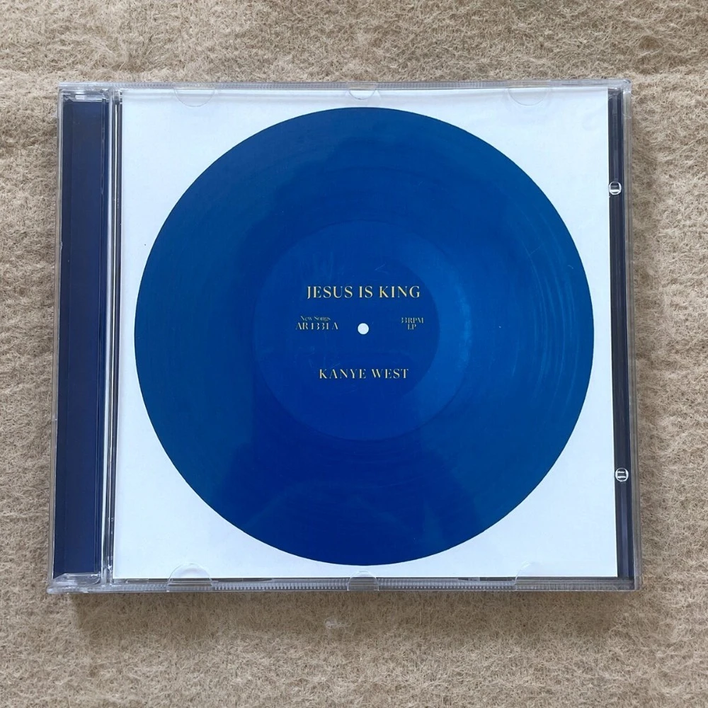 Kanye West Jesus Is King CD Gospel Rap Hip-Hop Album Grammy-Gewinner Clean Version Spirituelle Soul-Musik Versiegelt Neu Klassiker