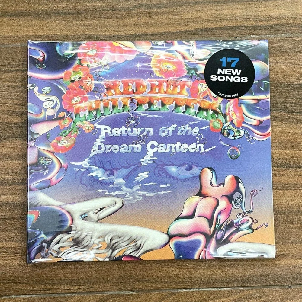 Red Hot Chili Peppers Return of the Dream Canteen CD 2022 Neues Album Funk Rock John Frusciante Tippa My Tongue Musik-Disc Versiegelt Image