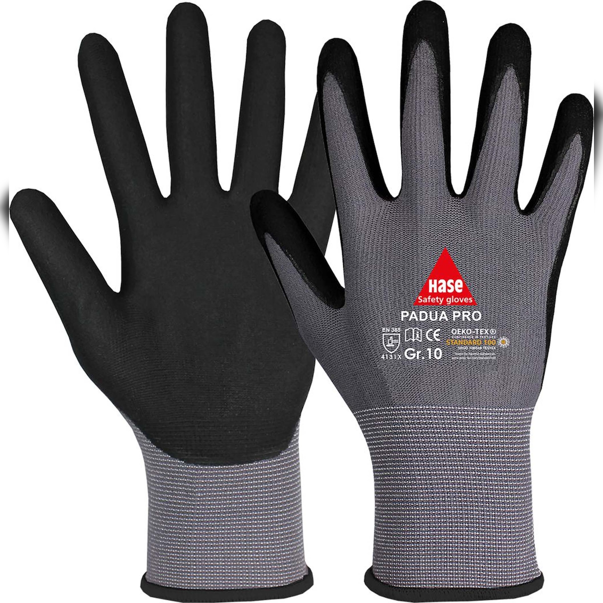10 Paar Padua Pro Montagehandschuhe Micro-Nitrilschaum, Hase - 508690 Image