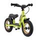 BIKESTAR® Safety Lightweight Kids First Running Balance Bike with brakes and with air tires for Kids age 2 year old boys and girls | 10 Inch Classic Edition | Brilliant Green