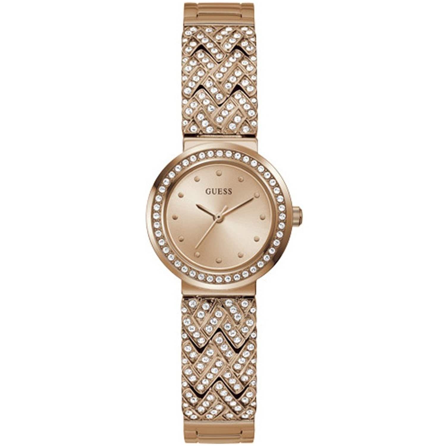 Guess Women's Treasure Rose gold Dial Watch - GW0476L3 - Rose gold - One Size