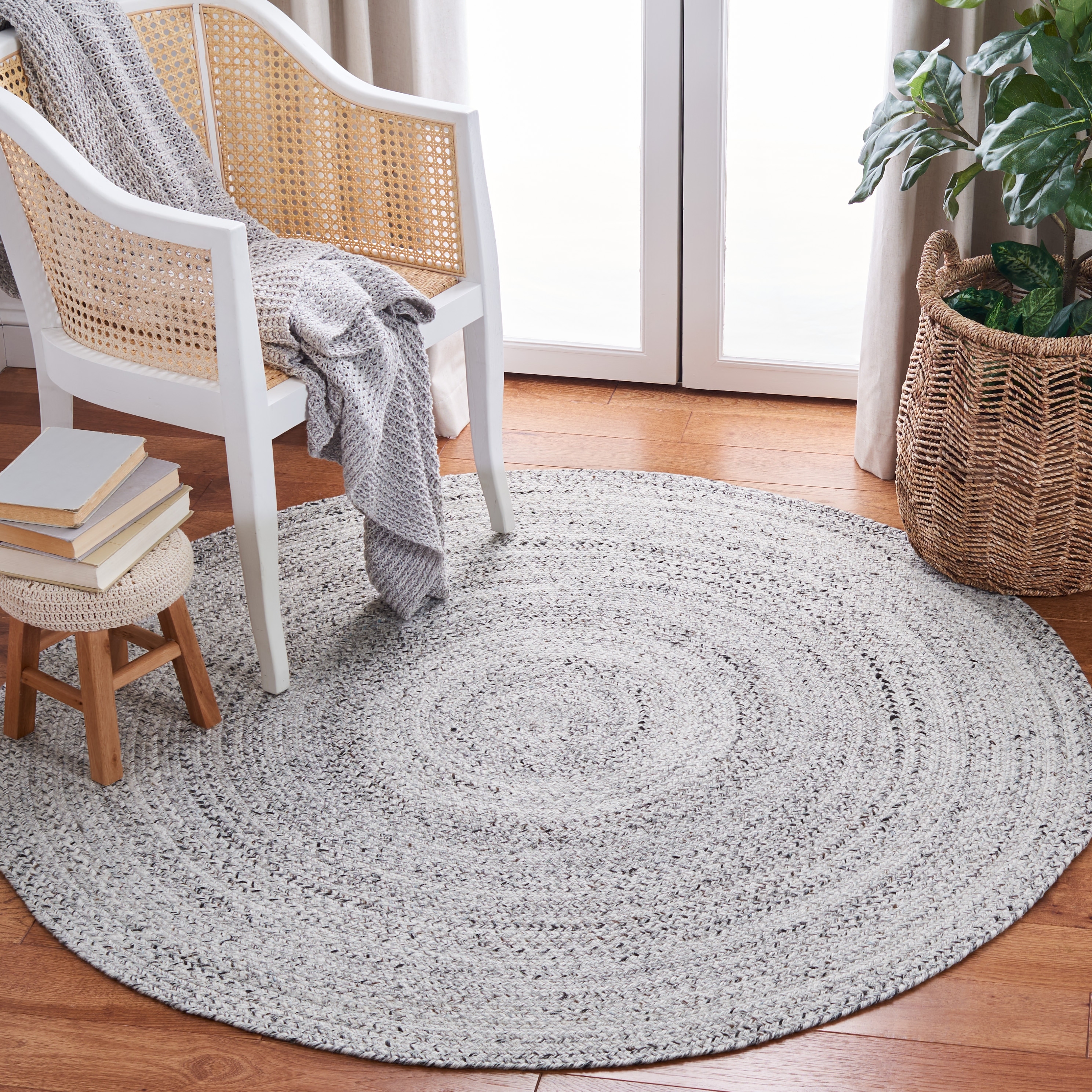 SAFAVIEH Handmade Handmade Bhavana Country Geometric Polyester Rug
