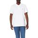 Gant Men's Solid Pique Rugger Regular Fit Short Sleeve Polo Shirt, White, XX-Large (Manufacturer Size: XX-Large)