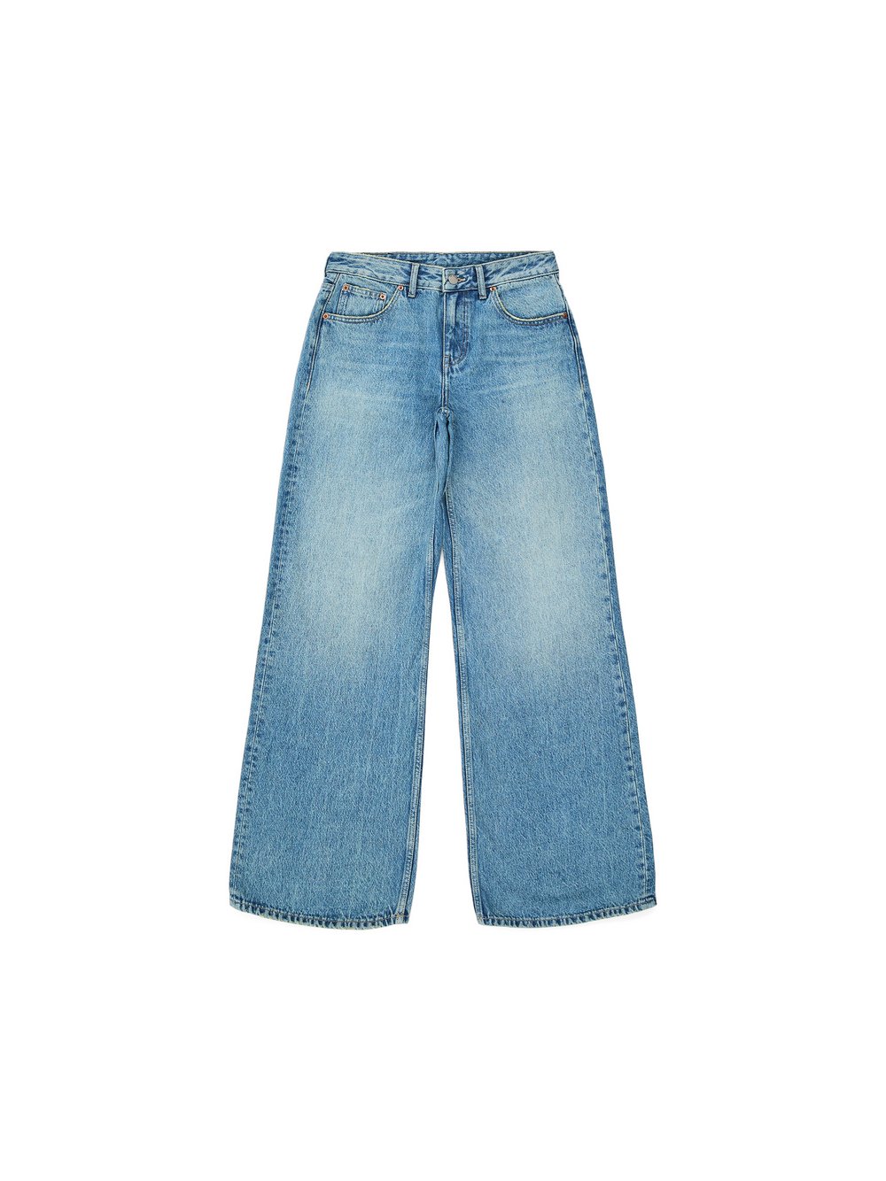 Dr. Denim Jeans – Rhue Wide Damen light stone, 30-32 Image