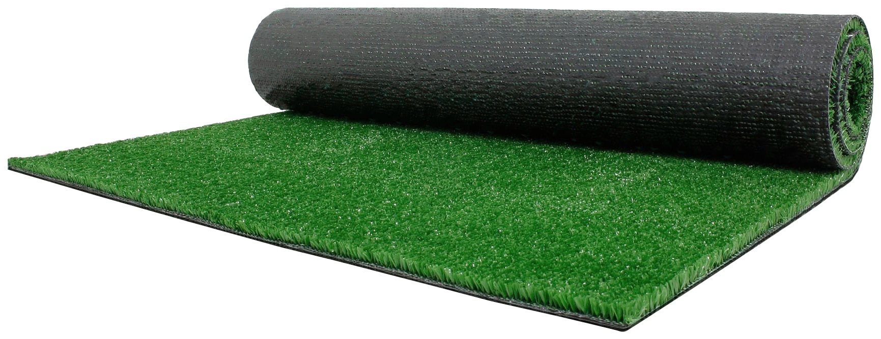 Kunstrasen "SPRING, Gesamthöhe 7 mm, Made in Belgium", grün, B:200cm L:1.450cm, Polyethylen (PE), Polypropylen, PRIMAFLOR-IDEEN IN TEXTIL, Teppiche, Rasenteppich, Drainagefunktion, witterungsbeständig, strapazierfähig Image