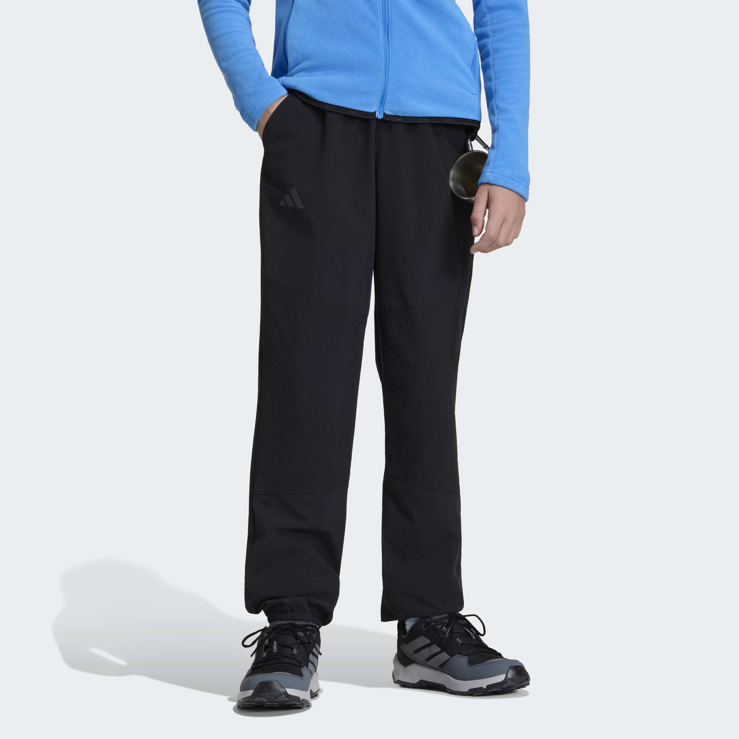 Outdoorhose ADIDAS TERREX "K MT PANTS", Mädchen, Gr. 170, N-Gr, schwarz,, Obermaterial: 87% Polyester, 13% Elasthan, Hosen Outdoorhose Image