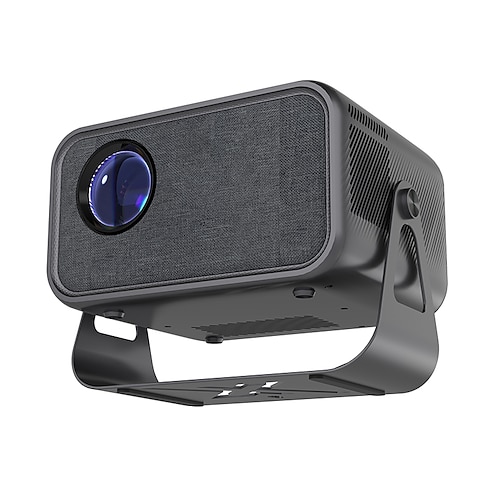 Android 11.0 Mini-Projektor mit WLAN und Bluetooth, unterstützt 4K-Videodekodierung, H713 Quad-Core-Prozessor, 5G Dual-WLAN-fähiger tragbarer Projektor, HDR10 Heimkino-Filmprojektor für den Image