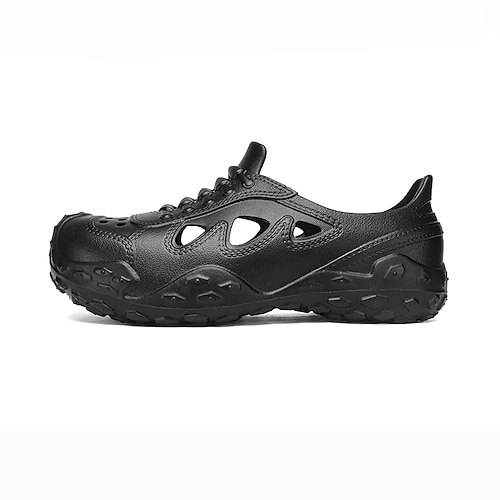 Beige Herren-Sneaker mit Cut-outs – leichte, atmungsaktive und bequeme Schuhe zum Laufen und für sportliche Aktivitäten im Alltag, auf Reisen, in der Freizeit, im Sommer und im Streetstyle. Image