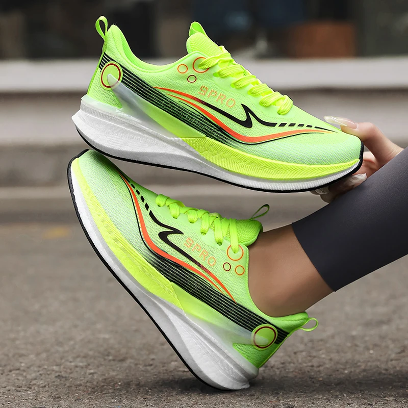 Damen-Laufschuhe, leichtes Mesh, rutschfest, verschleißfest, Freizeitschuhe, Damen-Schnürschuhe, atmungsaktive Freizeitschuhe für Damen