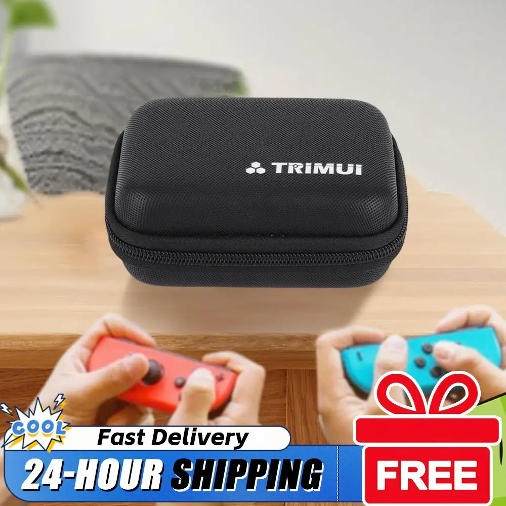 Hartschalen-Tragetasche, stoßfeste Reisetasche mit Netztasche, Box für Spielzubehör, Aufbewahrungstasche für Spielekonsolen, für Trimui Brick Image