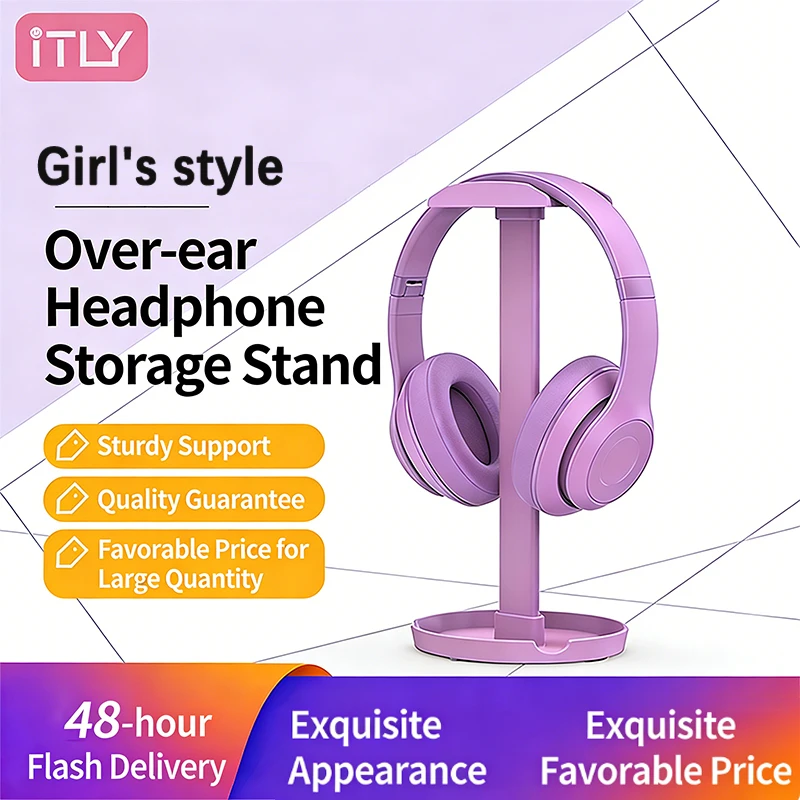 ITLY Z2 Over-Ear Kopfhörerständer Computer-Haken Desktop-Halterung Gaming-Headset-Ständer Hochwertig Kreativ Image