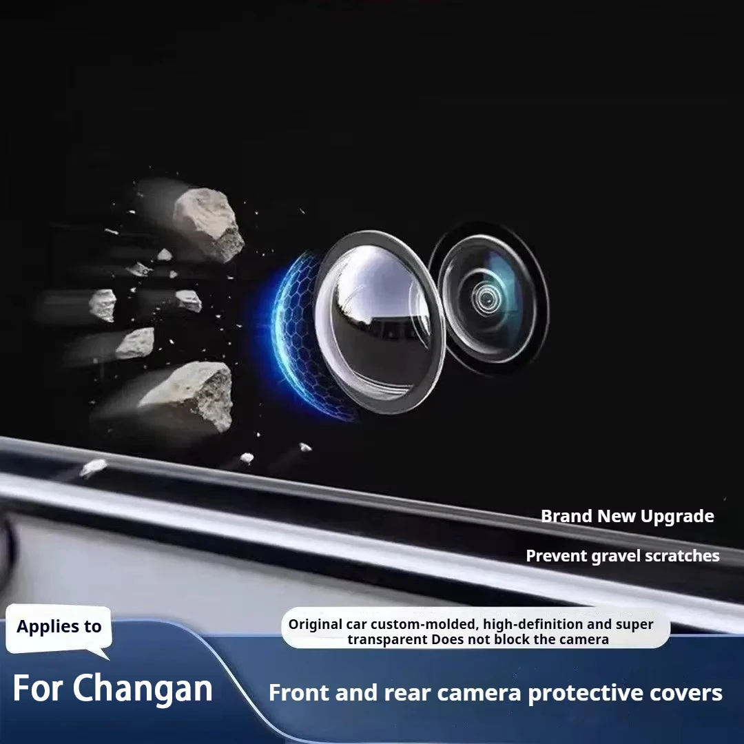 Für Changan CS95 CS75 CS85 EADO CS55 CS35 UNL-V T K F70 Auto-Kameralinsen-Schutzabdeckung 360-Grad-Ansicht Kratzfester Schutzüberzug Image