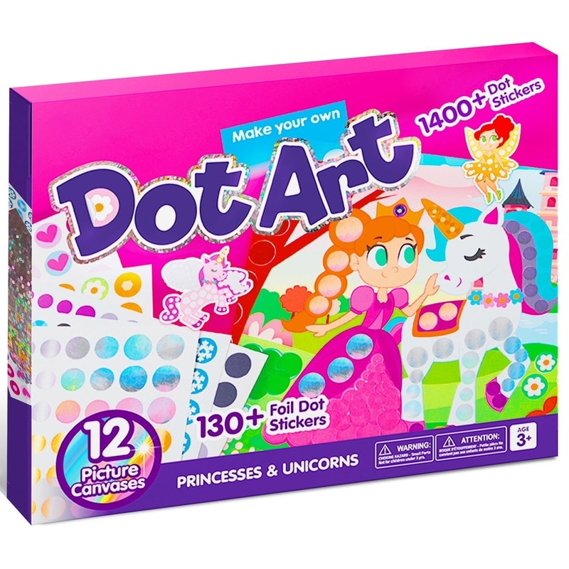 Dot Art Craft Toy Kit for Kids - Multicolor