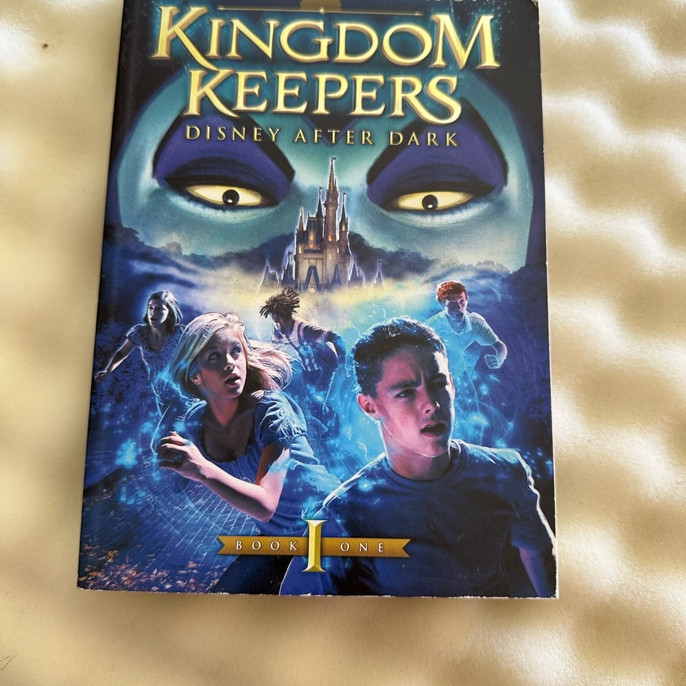 Disney Office | Disney Kingdom Keepers Book - Blue And Gold | Color: Blue/Yellow | Size: Os
