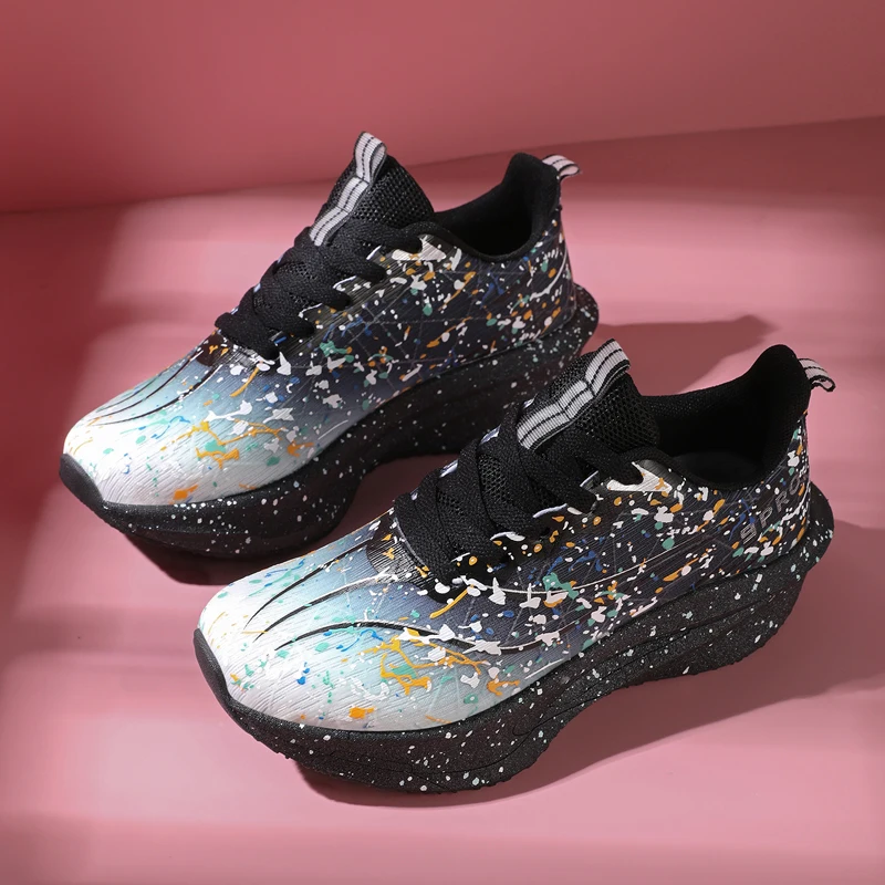 Herren-Sneaker Trendige Laufschuhe mit Carbonplatte Marathon-Sportschuhe Rutschfeste Athletische Laufschuhe für Männer ﻿ Für Frauen Image