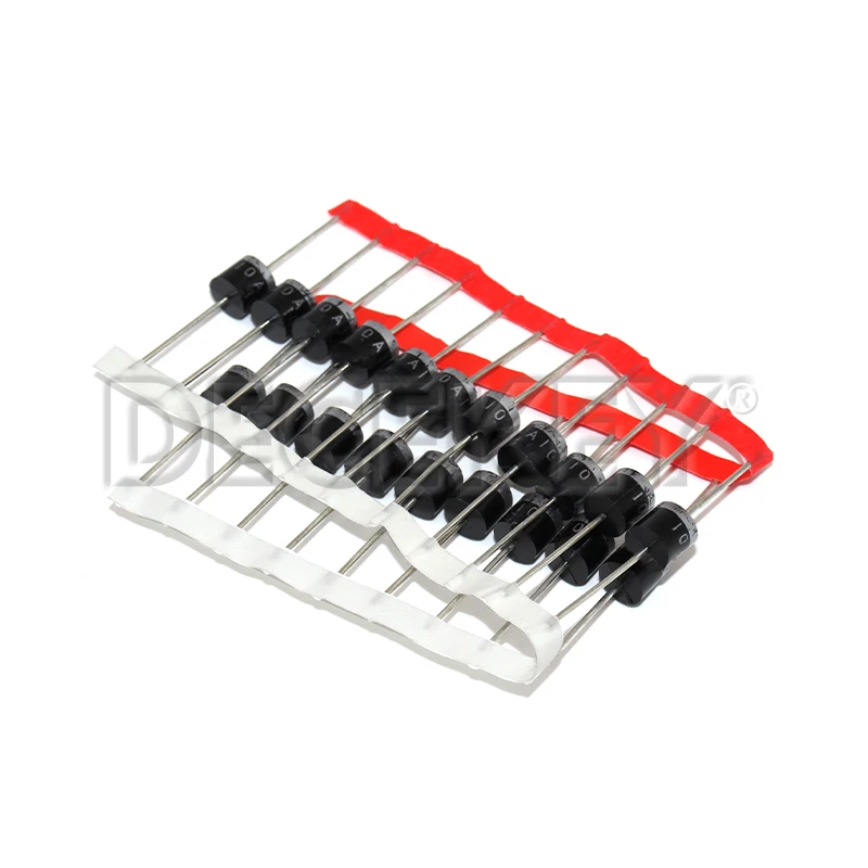 20 Stück/Los 6A10 10A10 20A10 30A10 10A20 Gleichrichterdiode 6A 10A 20A 30A 1000V 2000V R-6 Image