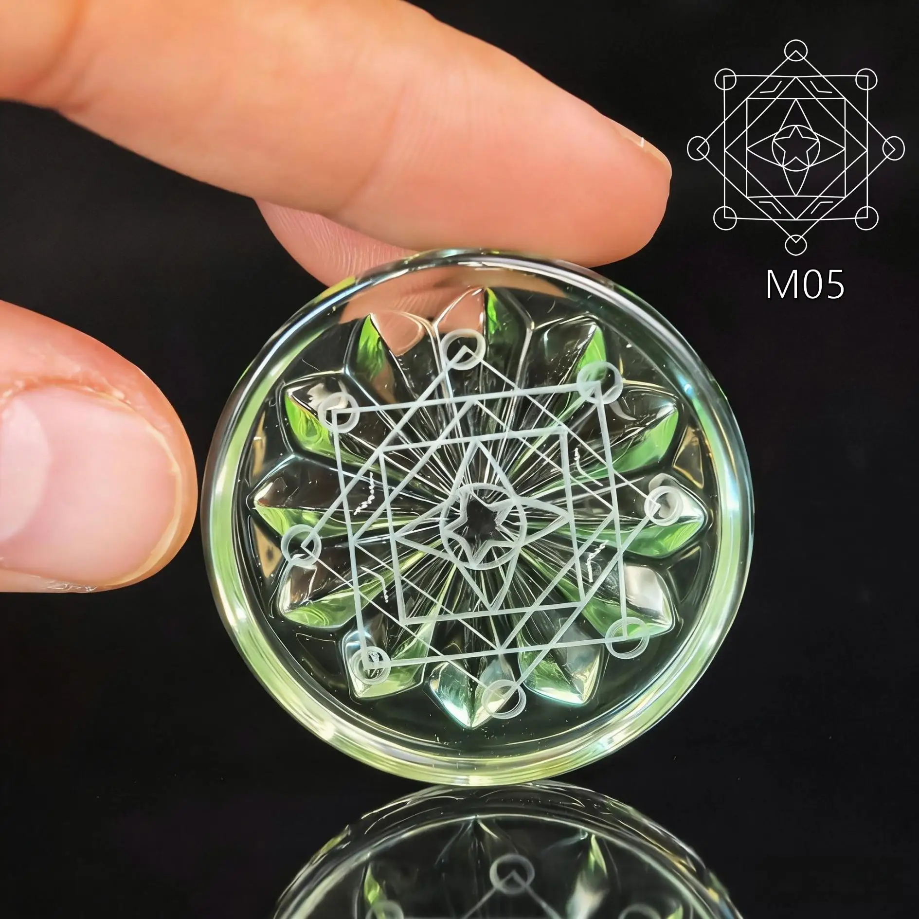 Premium 4000cc Maßgefertigte Magische Gesundheits-Bio-Platte Inklusive Mini Flache Gaussische Bio-Glasplatte für Bessere Durchblutung Image