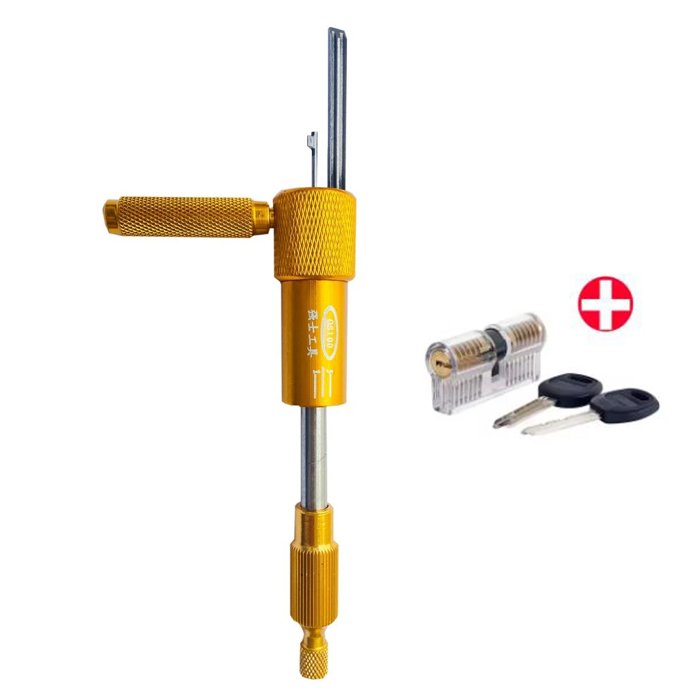 KABA MUL-78 Positiver Rillenschlüssel-Decoder, Ein-Zeichen-Schlossöffner, Professionelles Schlosserwerkzeug für Türschlösser Image